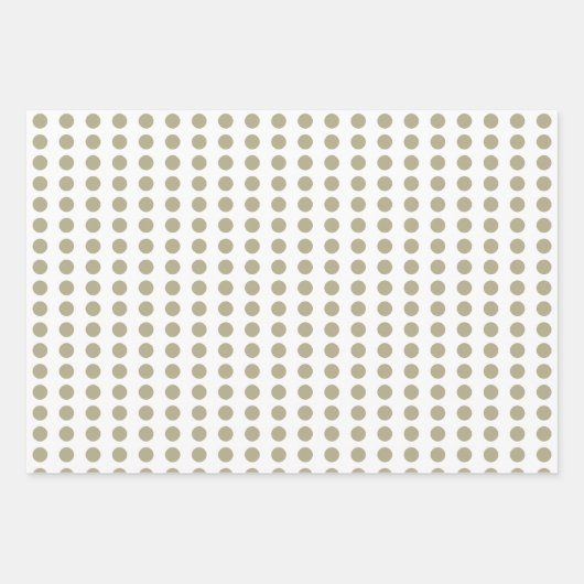 Polka dots herz geschenkpapier set (Vorderseite 2)