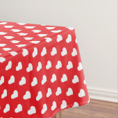 Polka dots herzen tischdecke (Beispiel)