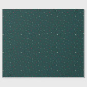 Polka Dots Holiday Geschenkpapier (Flach)