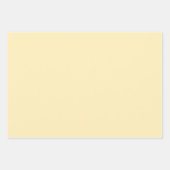 polka dots in butter  yellow geschenkpapier set (Vorderseite 2)