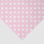 polka dots in pastel pink seidenpapier (Ausschnitt)