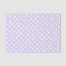 polka dots in  soft lavender seidenpapier