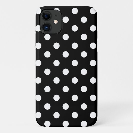Polka Dots iPhone 11 Fall Case-Mate iPhone Hülle (Rückseite)