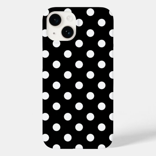 Polka Dots iPhone 14 Fall Case-Mate iPhone Hülle (Rückseite)