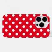 Polka Dots iPhone 14 Pro Fall Case-Mate iPhone Hülle (Rückseite (Horizontal))