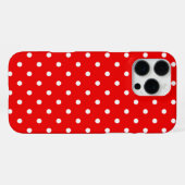 Polka dots iPhone hülle (Rückseite (Horizontal))