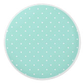 Polka Dots Keramik Knob Keramikknauf (Vorderseite)