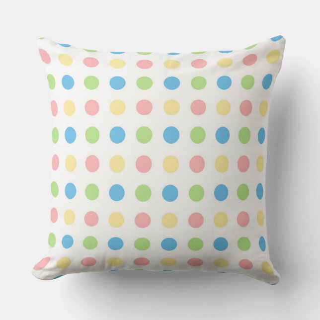 Polka Dots Kissen (Vorderseite)