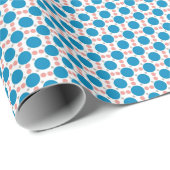 Polka Dots koordiniert Ellie und Bluebird Geschenkpapier (Rolleneckpunkt)