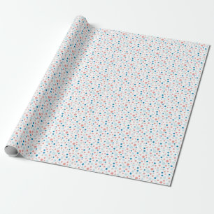 Polka Dots koordiniert Ellie und Bluebird Geschenkpapier