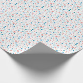 Polka Dots koordiniert Ellie und Bluebird Geschenkpapier (Ecke)