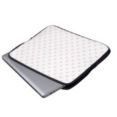 Polka Dots Laptopschutzhülle (Vorne Knopf)
