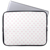 Polka Dots Laptopschutzhülle (Vorderseite)