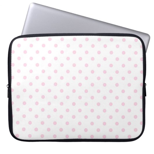 Polka Dots Laptopschutzhülle (Vorderseite)