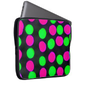 Polka dots laptopschutzhülle (Vorne Rechts)