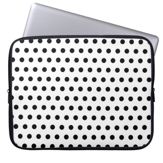 Polka Dots Laptopschutzhülle (Vorderseite)