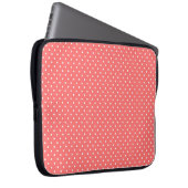 Polka Dots Laptopschutzhülle (Vorne Rechts)