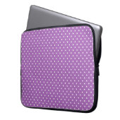 Polka Dots Laptopschutzhülle (Vorderseite Links)