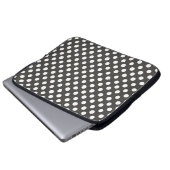 Polka Dots Laptopschutzhülle (Vorne Knopf)