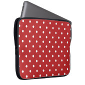 Polka Dots Laptopschutzhülle (Vorne Rechts)