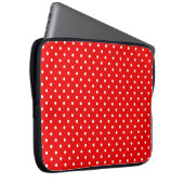 Polka dots laptopschutzhülle (Vorne Rechts)