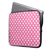 Polka Dots Laptopschutzhülle (Vorderseite Links)