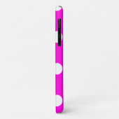 Polka dots magenta #FF00DC Case-Mate iPhone Case (Hinten/Links)