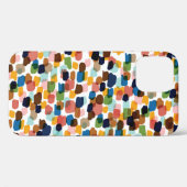 Polka Dots: mehrfarbige Handfarbe. Case-Mate iPhone Hülle (Rückseite (Horizontal))