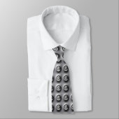 Polka Dots Metallic Nieten Stil Krawatte (Gebunden)