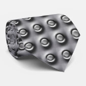 Polka Dots Metallic Nieten Stil Krawatte (Gerollt)