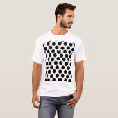 Polka Dots mit Katzengesichtern: Spielerisch Vinta T-Shirt (Vorne ganz)