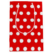Polka Dots Mittlere Geschenktüte (Vorderseite)