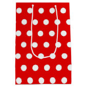 Polka Dots Mittlere Geschenktüte (Rückseite)