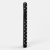 Polka Dots Monogram Case-Mate iPhone Hülle (Hinten/Rechts)