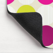 Polka Dots Mouse Pad Mousepad (Ecke)