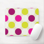 Polka Dots Mouse Pad Mousepad (Mit Mouse)
