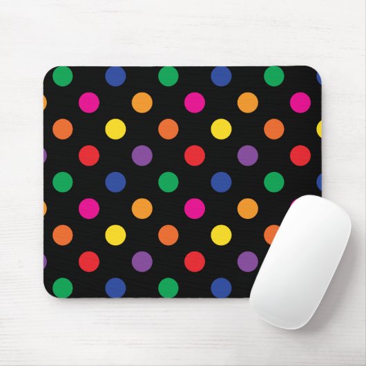 Polka Dots Mousepad (Mit Mouse)