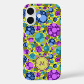 Polka Dots Muster in Rosa Blau Aquamarin - Case-Mate iPhone Hülle (Rückseite)