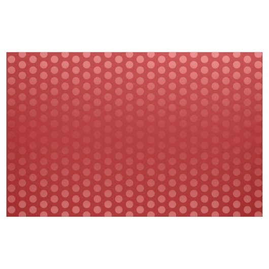 Polka Dots Muster rot + Ihre Ideen Stoff (Yard (91,4 cm))