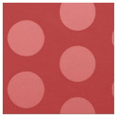 Polka Dots Muster rot + Ihre Ideen Stoff (Nahaufnahme)