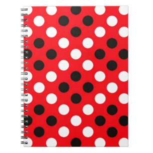 Polka dots notizblock