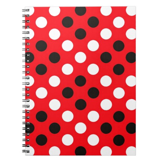 Polka dots notizblock (Vorderseite)