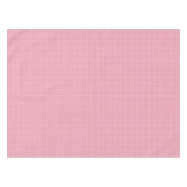 Polka Dots on Pink Tischdecke (Vorderseite (Horizontal))