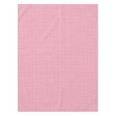 Polka Dots on Pink Tischdecke (Vorderseite)