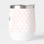 Polka Dots Pajama Brautparty Wasserflasche (Links)