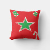 Polka Dots Pattern - Doppelseitenprint in doppelte Kissen (Vorderseite)