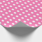 Polka Dots Perky Muster Bright Colors Geschenkpapier (Ecke)