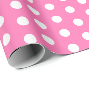 Polka Dots Perky Muster Bright Colors Geschenkpapier