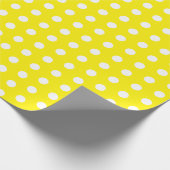 Polka Dots Perky Muster Bright Colors Geschenkpapier (Ecke)