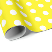Polka Dots Perky Muster Bright Colors Geschenkpapier (Rolleneckpunkt)